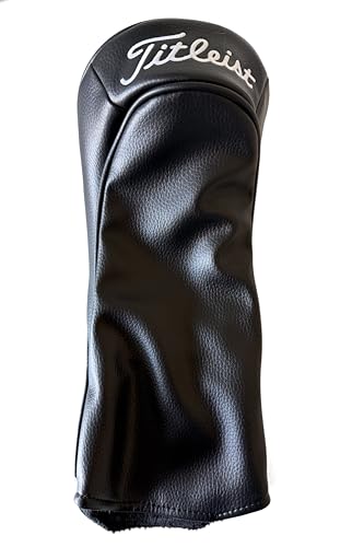 New Titleist Universal Driver Headcover, Black Leather, Fits All Models Including GT, TSR, TSi, TS, 100% Authentic