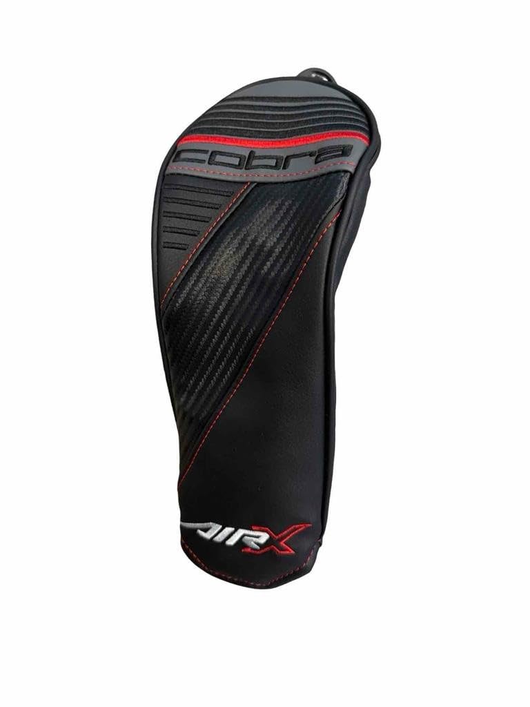 NEW COBRA 2022 AIR X Fairway Wood Headcover - Black/RED Cover W/Adjustable TAG # (3, 4, 5 or 6 Wood)
