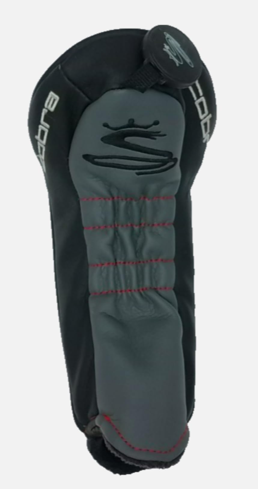 New COBRA 2022 AIR X Rescue Headcover - Black/Red Cover w/Adjustable TAG # (2, 3, 4 or 5 Hybrid Cover)