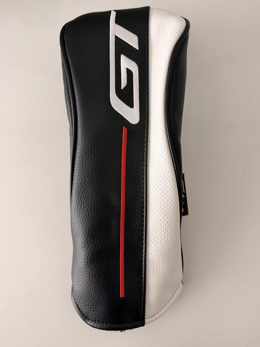 NEW TITLEIST GT GT280 MINI Black/White Leather Driver Headcover - NOT for Regular Driver (MINI ONLY)