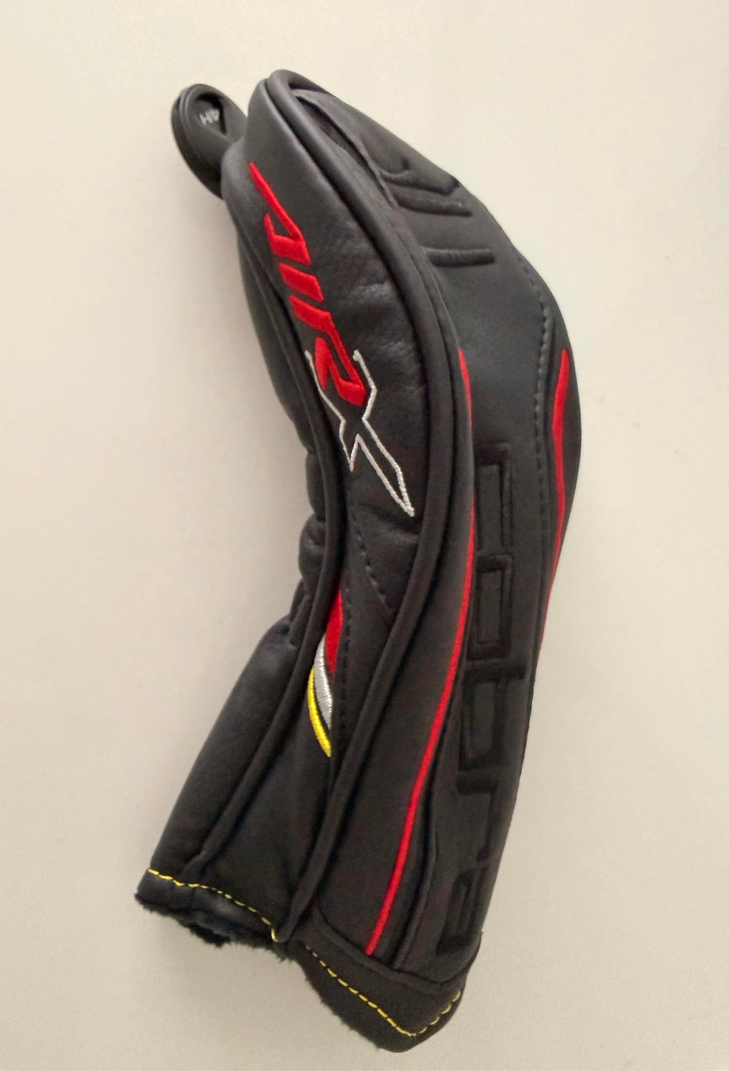 New COBRA 2024 AIR X Rescue Headcover - Black/Red Cover w/Adjustable TAG # (2, 3, 4 or 5 Hybrid Cover)