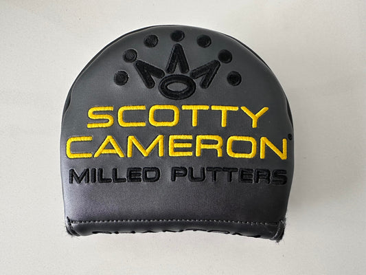 Scotty Cameron 2024 Phantom Mid Round Right Hand Headcover, 100% Authentic, Dark Grey