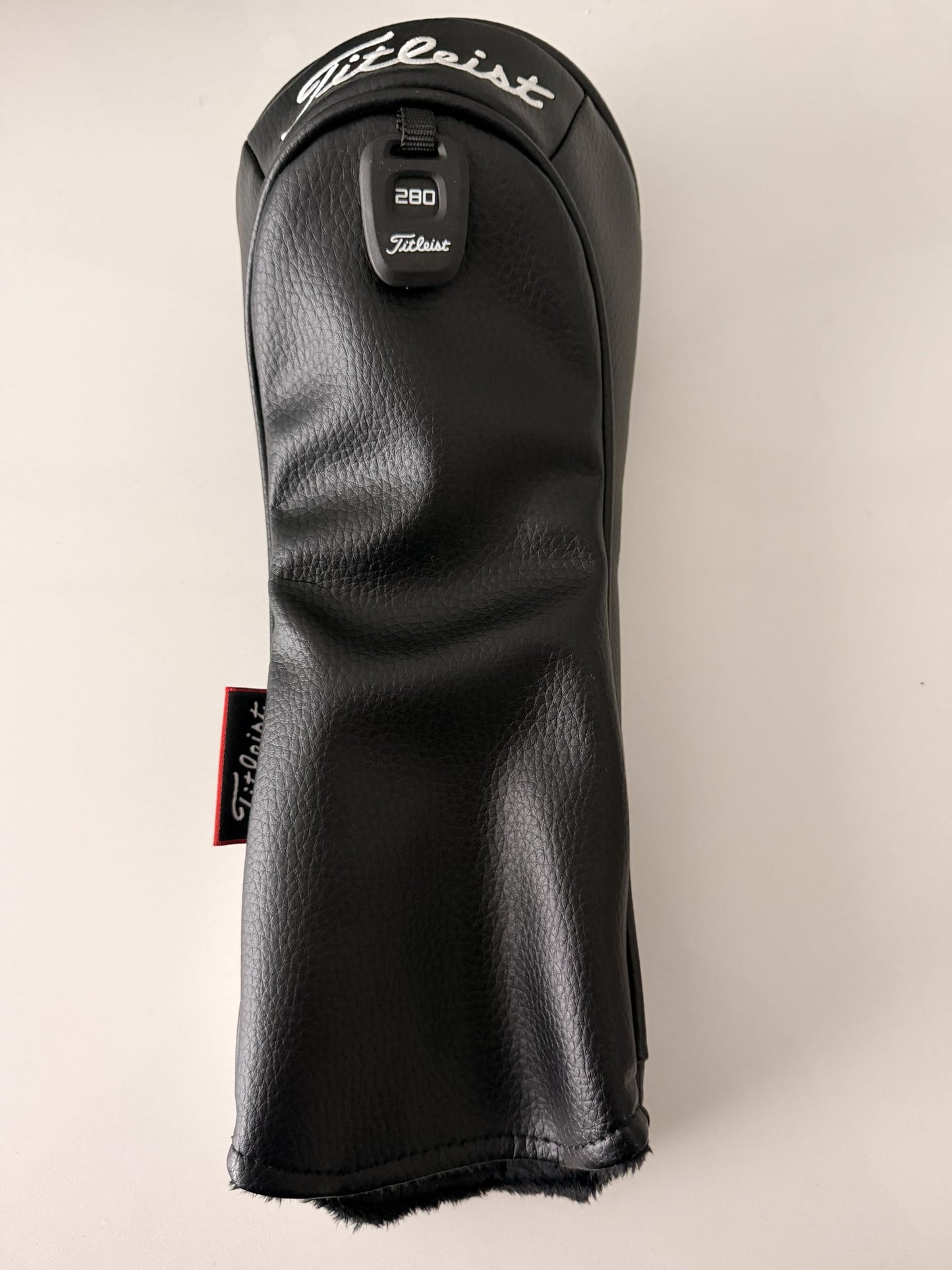 NEW TITLEIST GT GT280 MINI Black/White Leather Driver Headcover - NOT for Regular Driver (MINI ONLY)